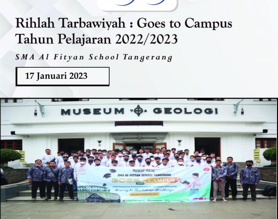 Rihlah Tarbawiyah : Goes to Campus FMIPA Universitas Padjadjaran (UNPAD) dan Museum Geologi Bandung