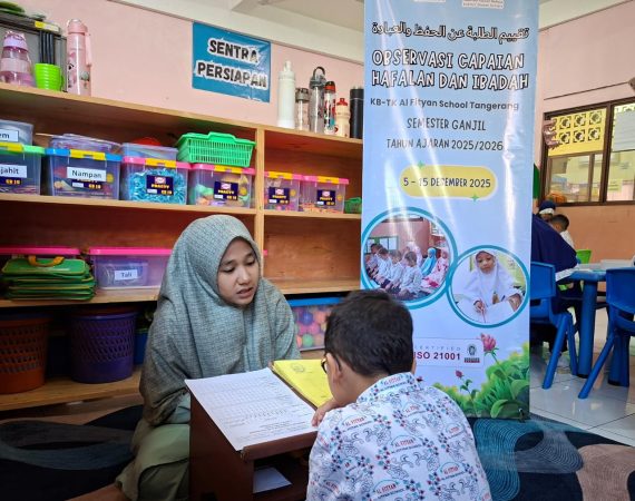 Observasi Capaian Hafalan dan Ibadah Unit KB-TK Al Fityan School Tangerang Tahun Ajaran 2025/2026