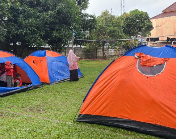 Antusias Peserta Didik Warnai Puncak Tema “Summer Camp” KB-TK Al Fityan School Tangerang